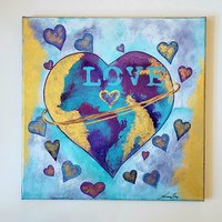 The Heart of Discernment and Rejuvenation- Original Painting 12x12