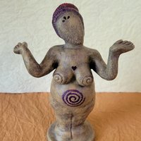 Goddess of Balance - OOAK Figurative Sculpture