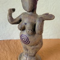 Goddess of Balance - OOAK Figurative Sculpture