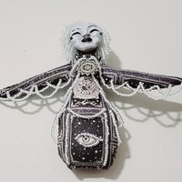 Seven Sisters Pleiades - Electra -  OOAK Celestial Beaded Art Doll