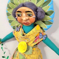 Gaia - Mother Earth -  OOAK Art Doll