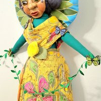 Gaia - Mother Earth -  OOAK Art Doll