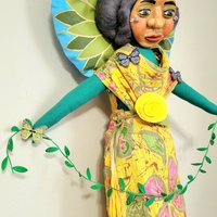 Gaia - Mother Earth -  OOAK Art Doll