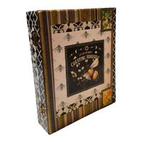 Botanical Nature Celestial Bee Altered Cigar Box - Tarot Crystal Storage 