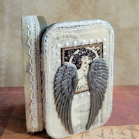 Saint Fra Angelico - Mixed Media Miniature Shrine- Artful Box