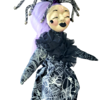 OOAK Art Doll - Goddess Arachne - Spider Weaver 