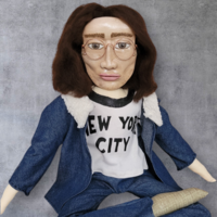 John Lennon OOAK Art Doll