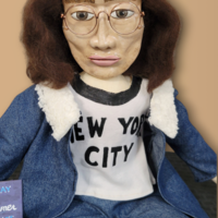 John Lennon OOAK Art Doll
