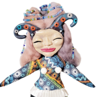 Magic Happens - OOAK Nymph Art Doll 