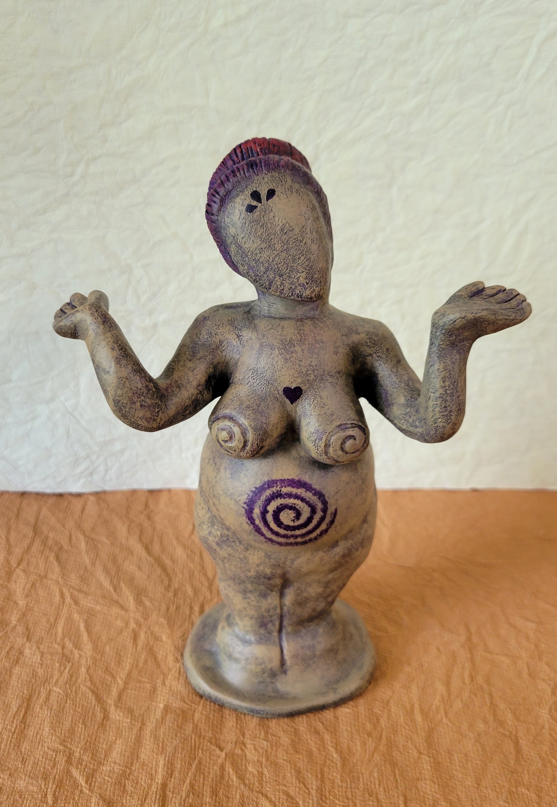 Goddess of Balance - OOAK Figurative Sculpture