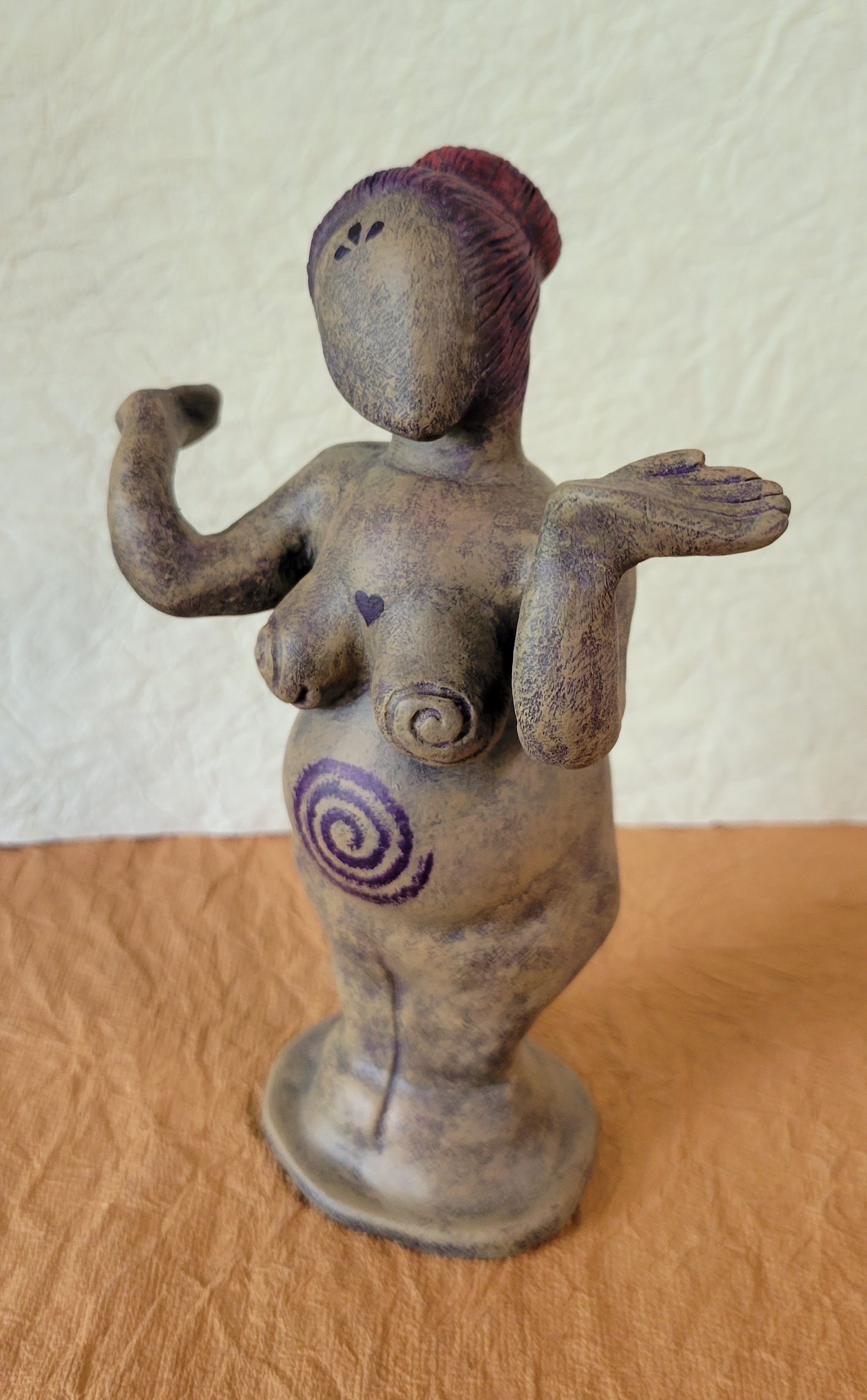 Goddess of Balance - OOAK Figurative Sculpture