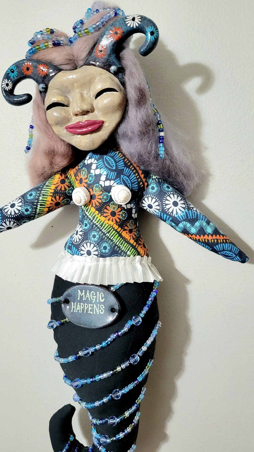 Magic Happens - OOAK Nymph Art Doll 