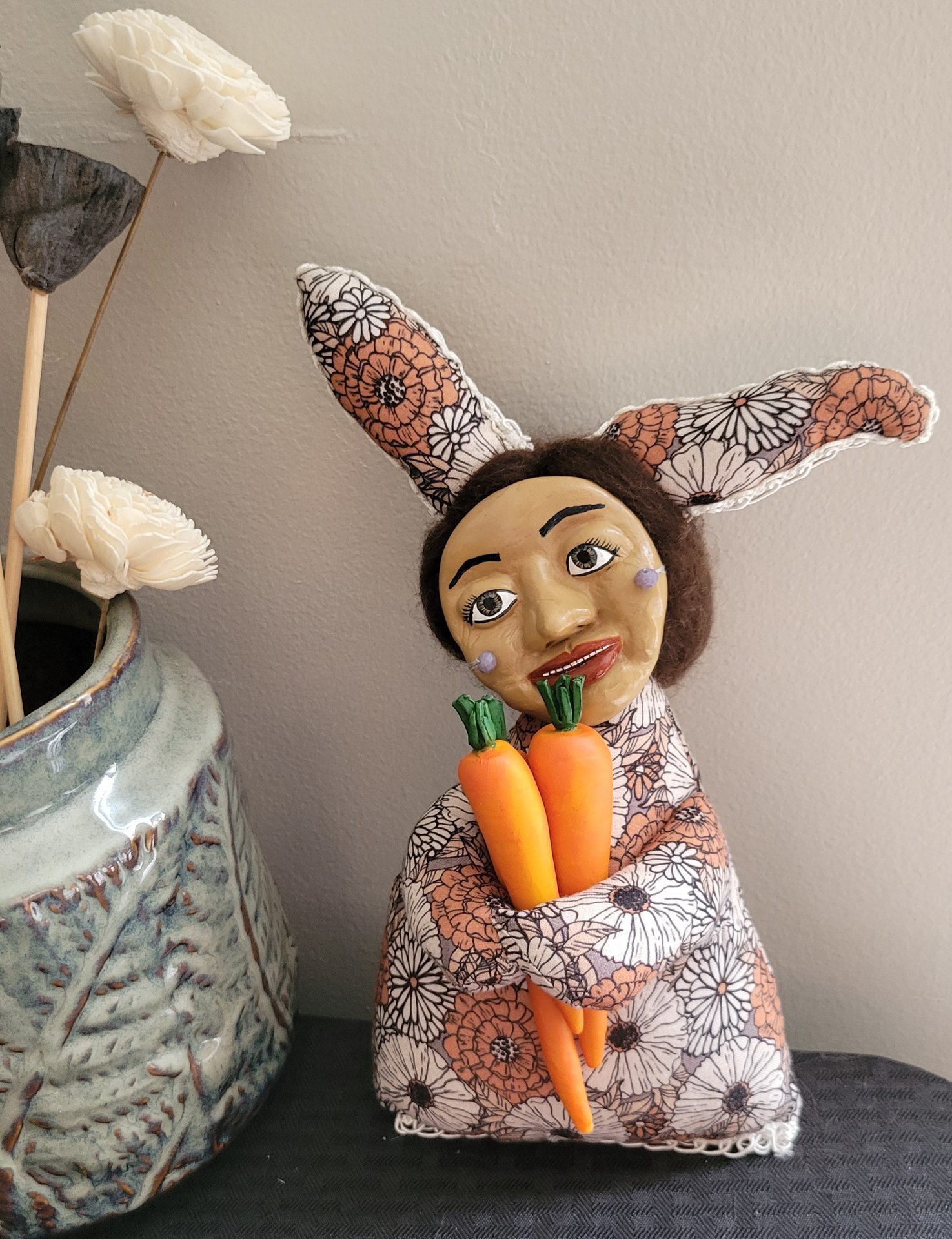 Coco Chanely - OOAK Rabbit Art Doll 