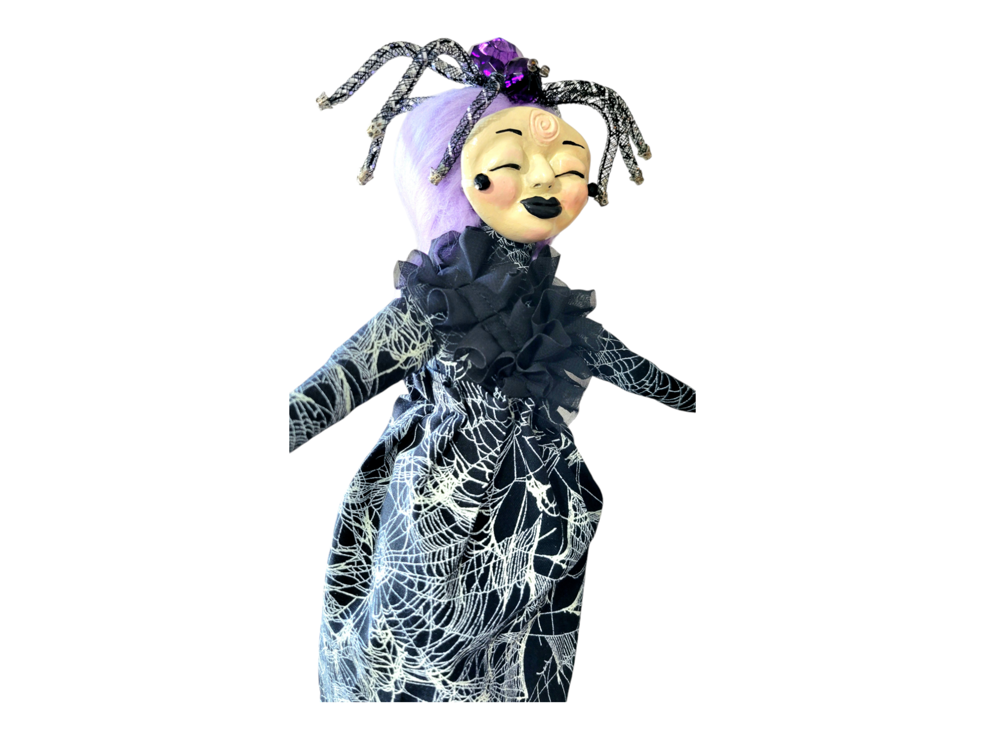 OOAK Art Doll - Goddess Arachne - Spider Weaver 