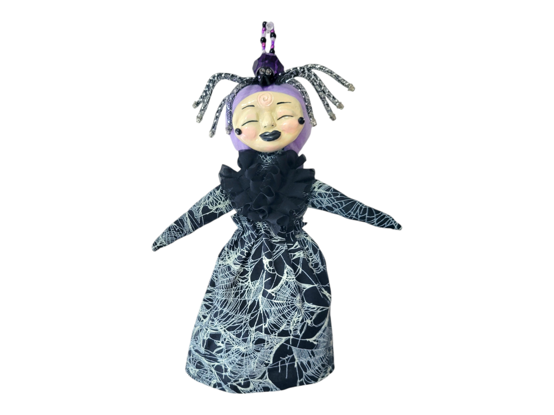 OOAK Art Doll - Goddess Arachne - Spider Weaver 