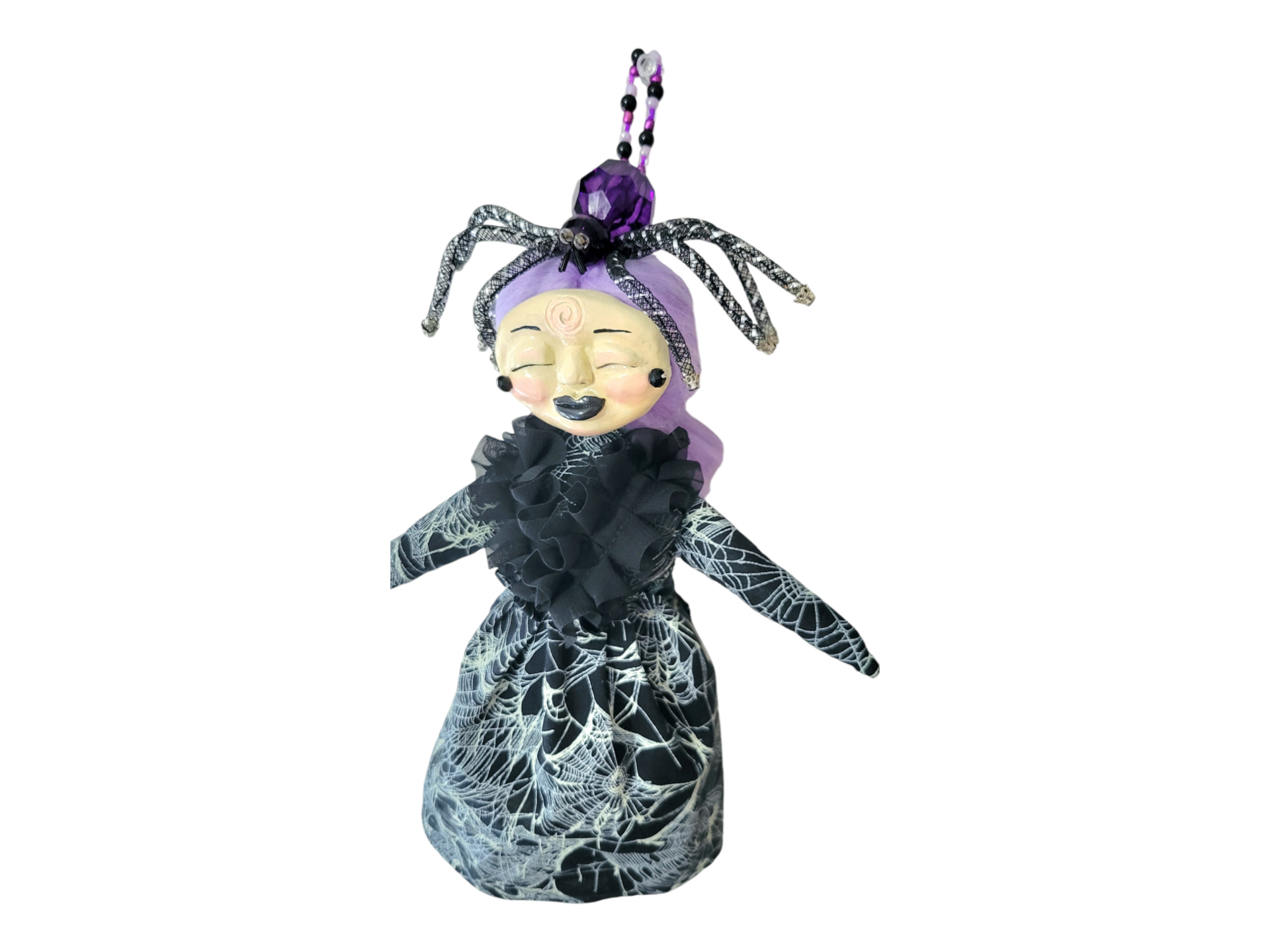 OOAK Art Doll - Goddess Arachne - Spider Weaver 