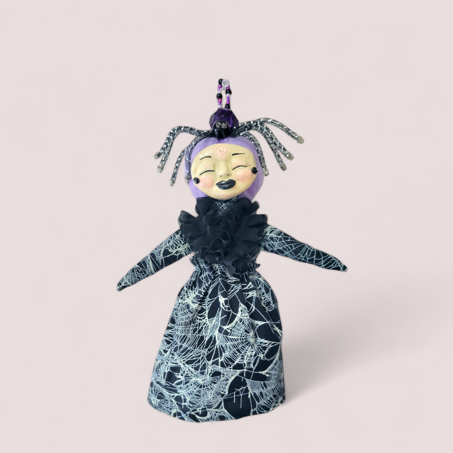 OOAK Art Doll - Goddess Arachne - Spider Weaver 