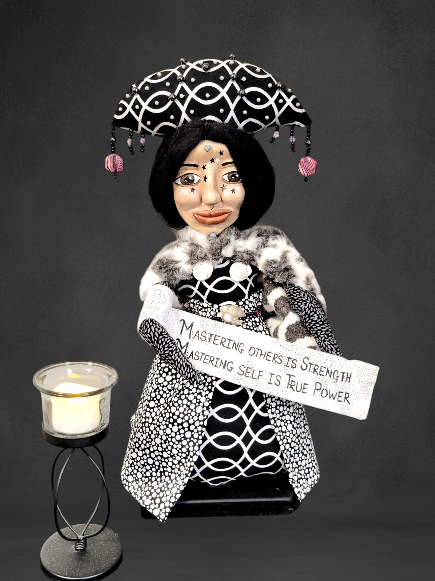 Own your Power - OOAK Art Doll for Womens Empowerment