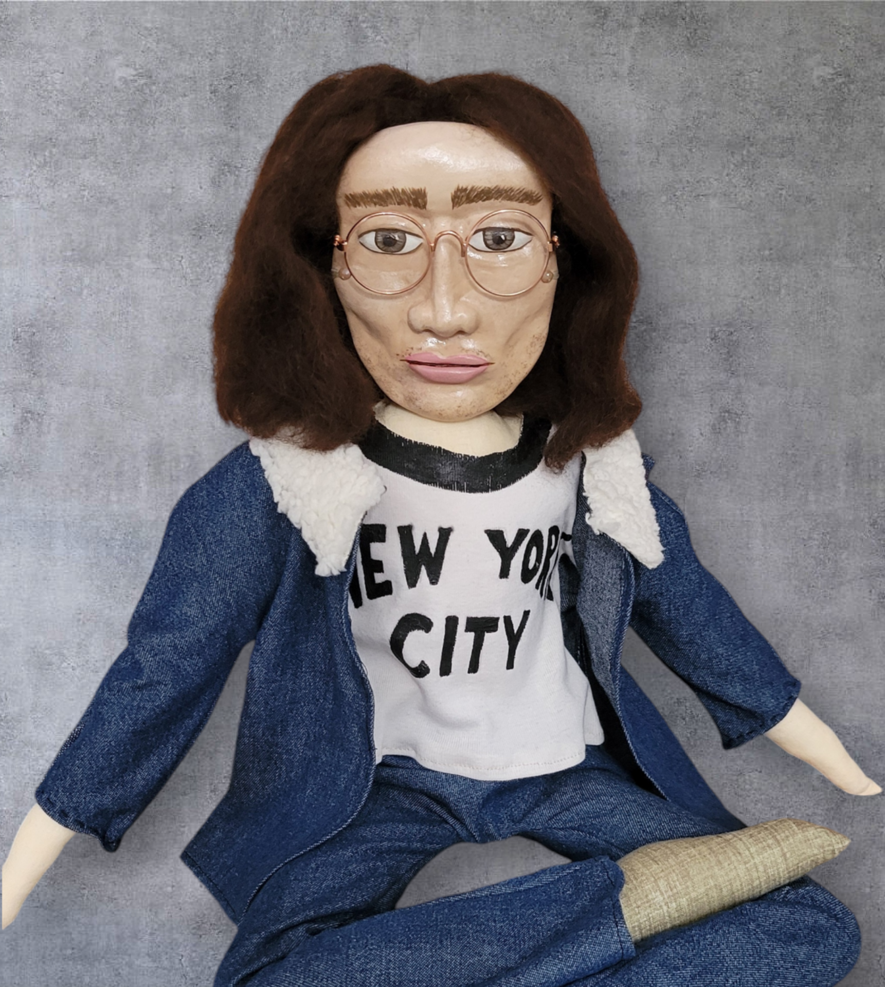 John Lennon OOAK Art Doll
