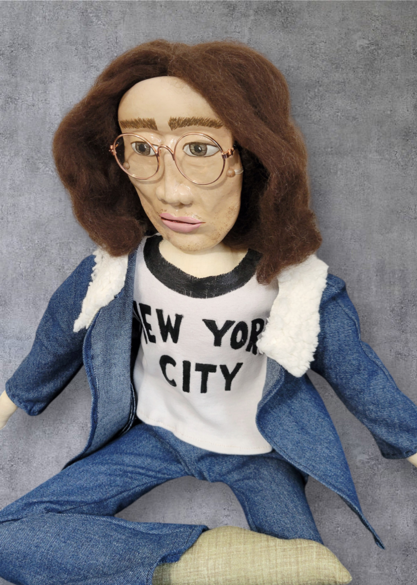 John Lennon OOAK Art Doll