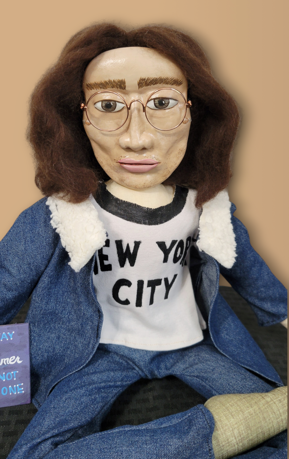John Lennon OOAK Art Doll