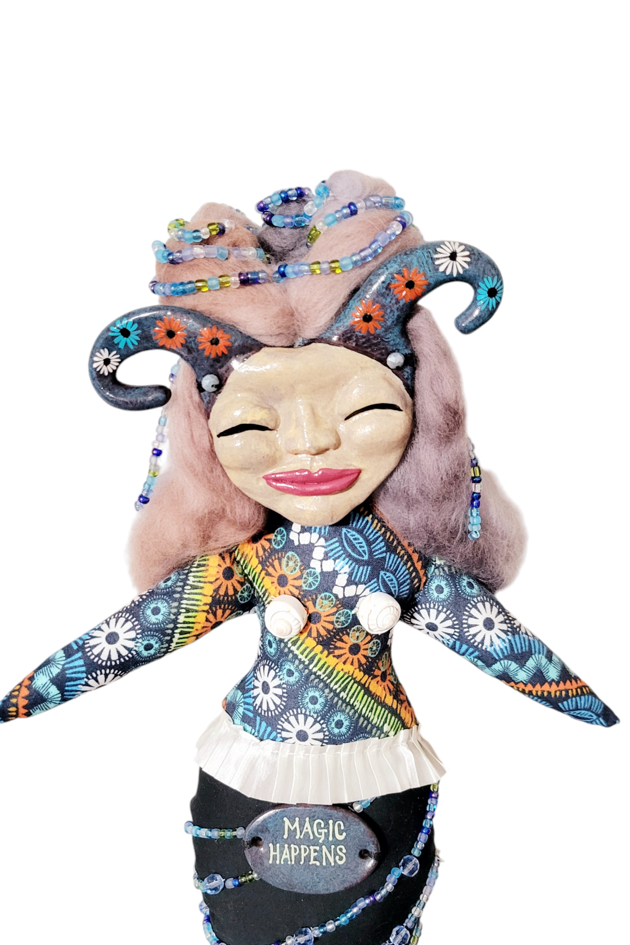 Magic Happens - OOAK Nymph Art Doll 