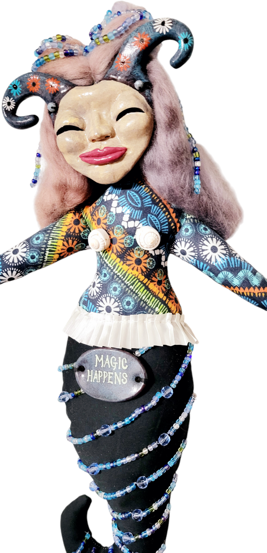 Magic Happens - OOAK Nymph Art Doll 