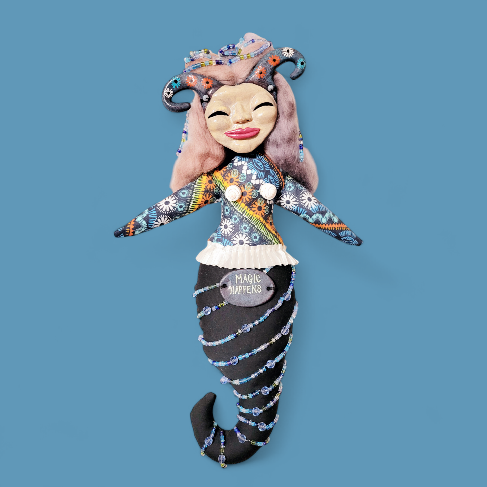 Magic Happens - OOAK Nymph Art Doll 