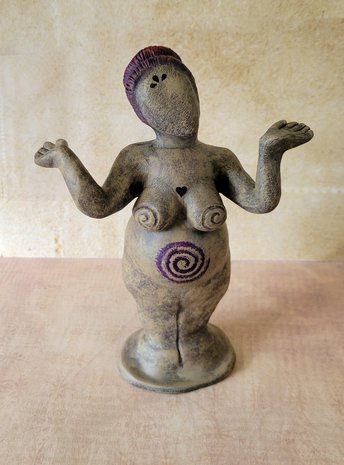 Goddess of Balance - OOAK Figurative Sculpture
