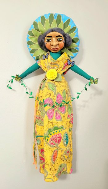Gaia - Mother Earth -  OOAK Art Doll