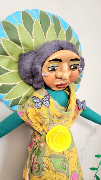 Gaia - Mother Earth -  OOAK Art Doll