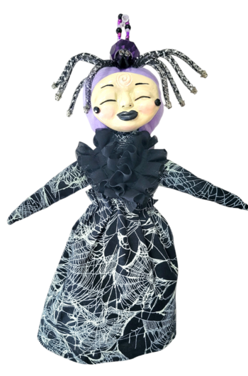 OOAK Art Doll - Goddess Arachne - Spider Weaver 