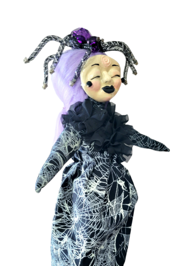 OOAK Art Doll - Goddess Arachne - Spider Weaver 
