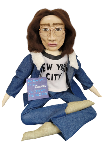 John Lennon OOAK Art Doll