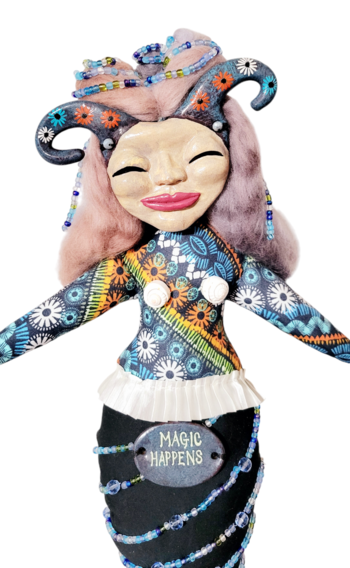 Magic Happens - OOAK Nymph Art Doll 